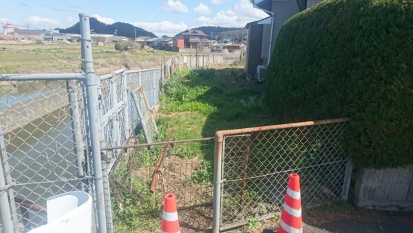 遠賀郡 裏庭 土間コンクリート工事